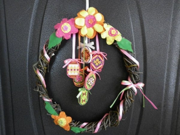 У Луцьку ‒ виставка пасхальних віночків. ФОТО